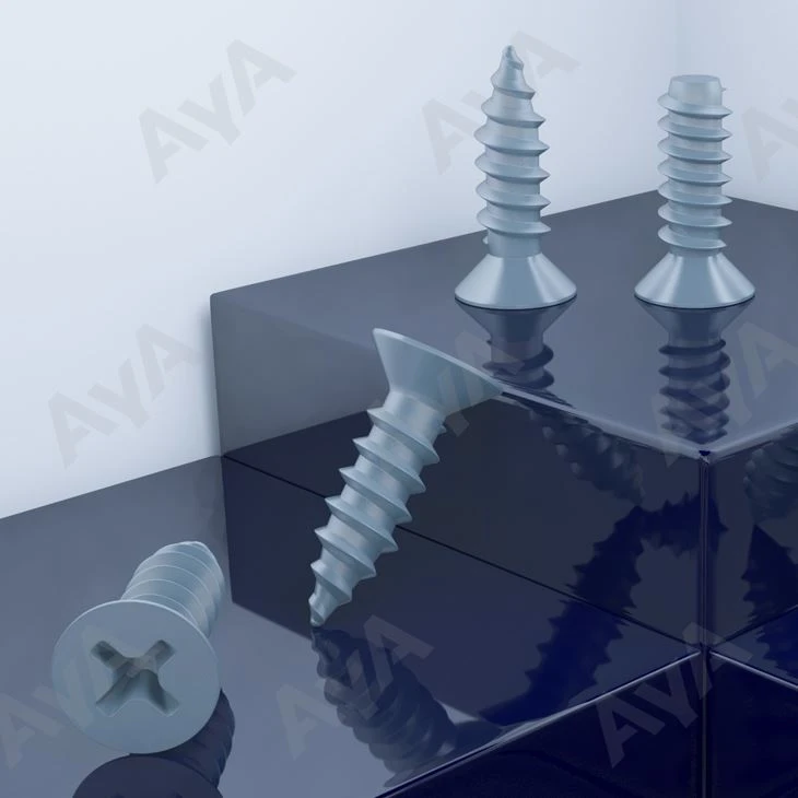 Flat Countersunk Vis